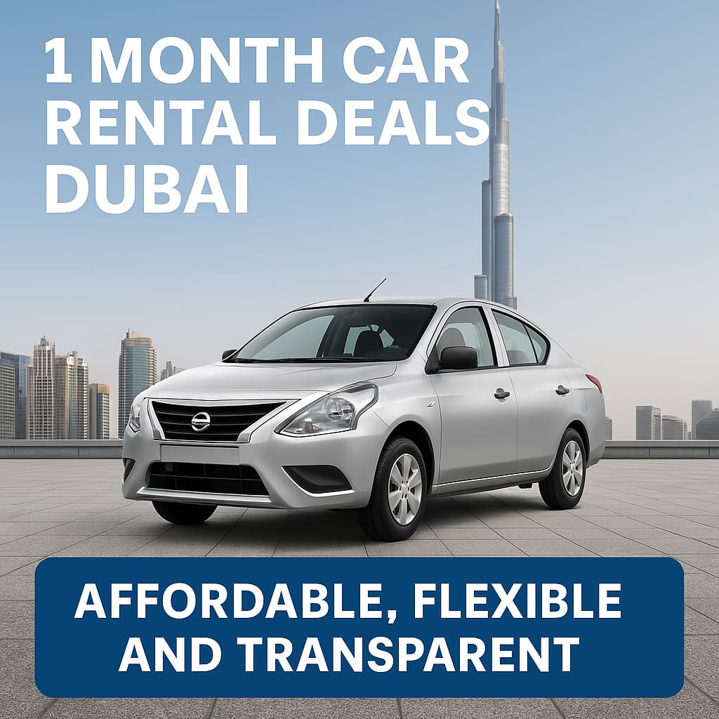 1 Month Car Rental Deals in Dubai – affordable economy car rental