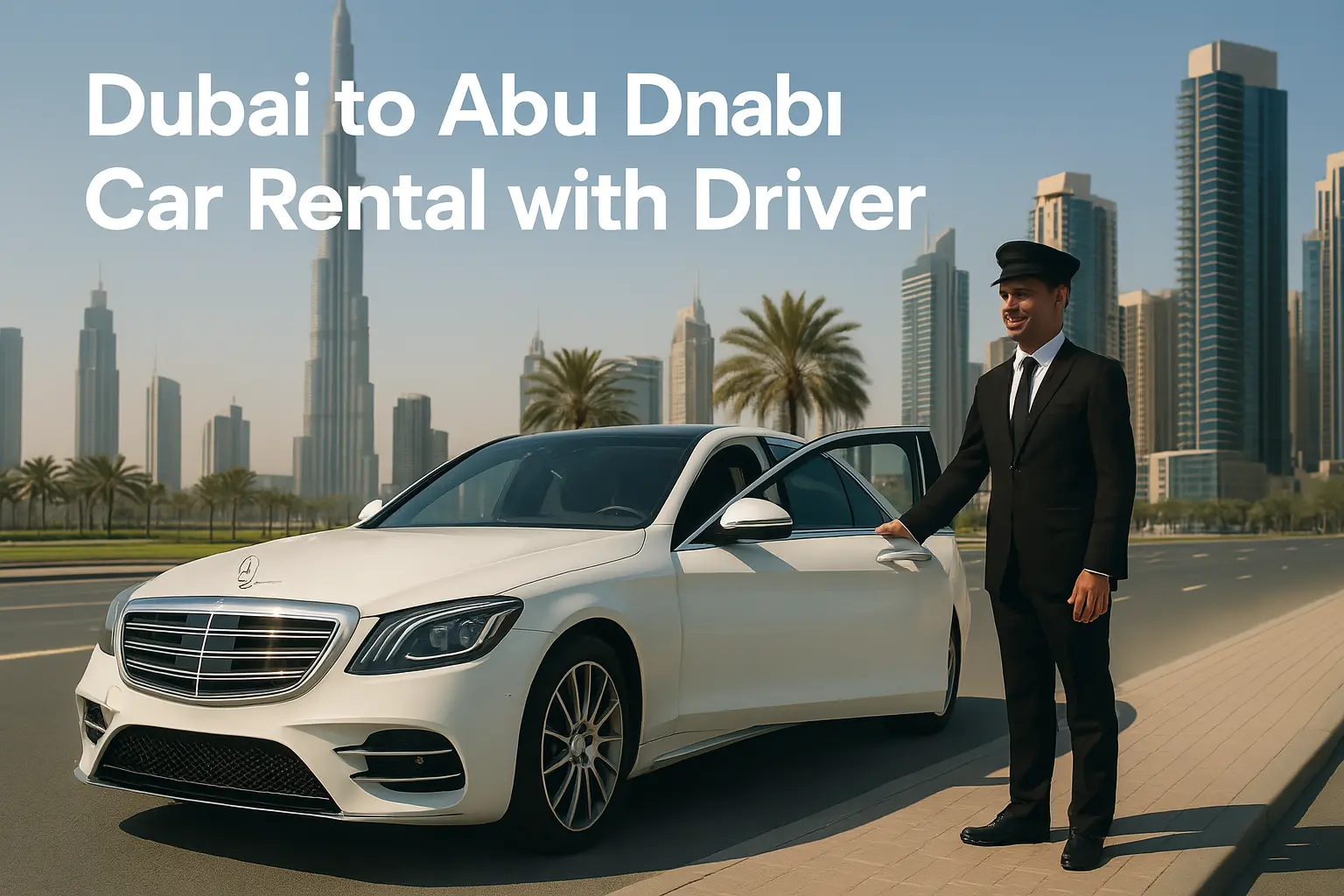 Dubai to Abu Dhabi Car Rental with Driver