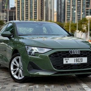 AUDI A3 GREEN 2025