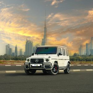 Mercedes G63 White 2021