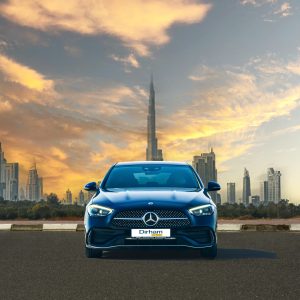 MERCEDES C300 BLUE 2022