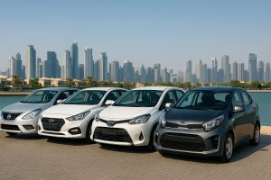 Popular cheap rental cars available for monthly plans in Dubai