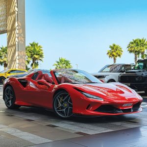 Ferrari F8 Tributo Spider red