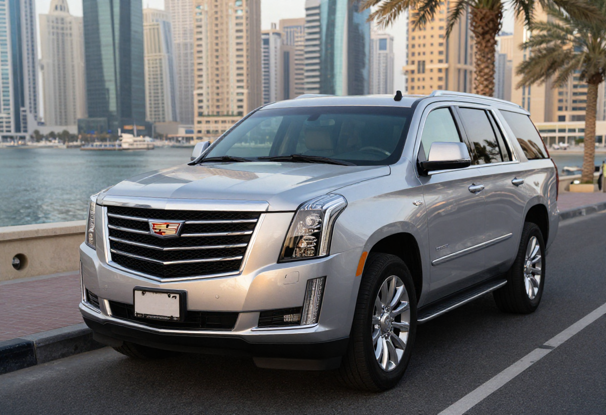 Rental Car Accident in Dubai